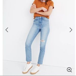 MADEWELL The Perfect Vintage Crop Jean